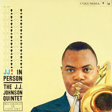 Carica l&#39;immagine nel visualizzatore di Gallery, The J.J. Johnson Quintet : J. J. In Person! (LP, Album, Mono)
