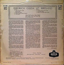 Carica l'immagine nel visualizzatore di Gallery, Friedrich Gulda : Friedrich Gulda At Birdland (LP, Album)
