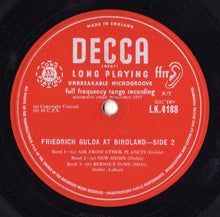 Carica l'immagine nel visualizzatore di Gallery, Friedrich Gulda : Friedrich Gulda At Birdland (LP, Album)
