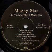 Carica l'immagine nel visualizzatore di Gallery, Mazzy Star : So Tonight That I Might See (LP, Album, RE)

