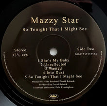 Carica l'immagine nel visualizzatore di Gallery, Mazzy Star : So Tonight That I Might See (LP, Album, RE)
