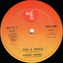 Carica l&#39;immagine nel visualizzatore di Gallery, Russell Russell : For A While / From Here (12&quot;, Single)
