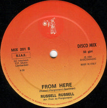 Carica l&#39;immagine nel visualizzatore di Gallery, Russell Russell : For A While / From Here (12&quot;, Single)
