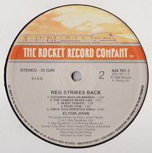 Carica l&#39;immagine nel visualizzatore di Gallery, Elton John : Reg Strikes Back (LP, Album, Gat)
