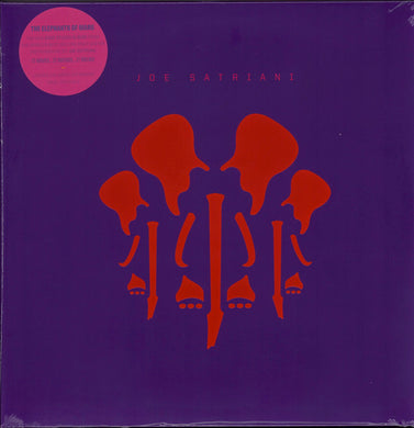 Joe Satriani : The Elephants Of Mars (2xLP, Album, Ltd, Ora)