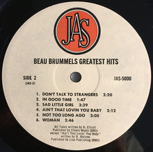 Carica l&#39;immagine nel visualizzatore di Gallery, The Beau Brummels : The Original Hits Of The Beau Brummels (LP, Comp)
