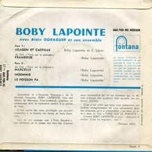 Carica l&#39;immagine nel visualizzatore di Gallery, Boby Lapointe : Aragon Et Castille (7&quot;, EP, RE)
