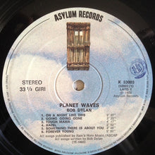 Carica l&#39;immagine nel visualizzatore di Gallery, Bob Dylan : Planet Waves (LP, Album, Tex)
