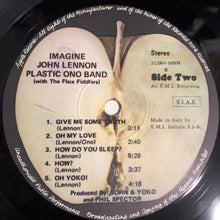 Carica l&#39;immagine nel visualizzatore di Gallery, John Lennon &amp; The Plastic Ono Band With The Flux Fiddlers : Imagine (LP, Album, RE)
