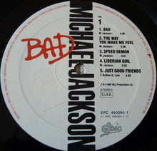 Carica l&#39;immagine nel visualizzatore di Gallery, Michael Jackson : Bad (LP, Album, Gat)
