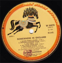 Carica l&#39;immagine nel visualizzatore di Gallery, George Harrison : Somewhere In England (LP, Album)
