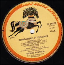 Carica l&#39;immagine nel visualizzatore di Gallery, George Harrison : Somewhere In England (LP, Album)
