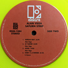 Carica l&#39;immagine nel visualizzatore di Gallery, Alan Vega : Saturn Strip (LP, Album, Ltd, RE, Yel)
