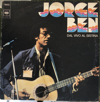 Jorge Ben : Dal Vivo Al Sistina (LP)