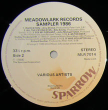 Carica l&#39;immagine nel visualizzatore di Gallery, Various : Meadowlark Records Sampler 1986 (LP, Comp, Smplr)
