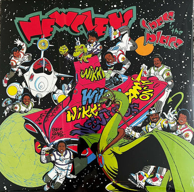 Newcleus : Space Is The Place (LP, Album, Ltd, RE, Unofficial)