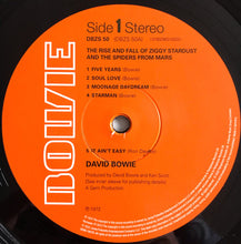 Carica l&#39;immagine nel visualizzatore di Gallery, David Bowie : The Rise And Fall Of Ziggy Stardust And The Spiders From Mars (LP, Album, RE, RM, Hal)
