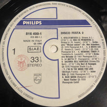 Carica l&#39;immagine nel visualizzatore di Gallery, Various : Disco Festa 2 (Tuttinpista) (2xLP, Comp)
