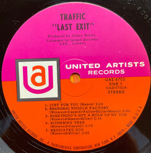 Carica l&#39;immagine nel visualizzatore di Gallery, Traffic : Last Exit (LP, Album, Ind)
