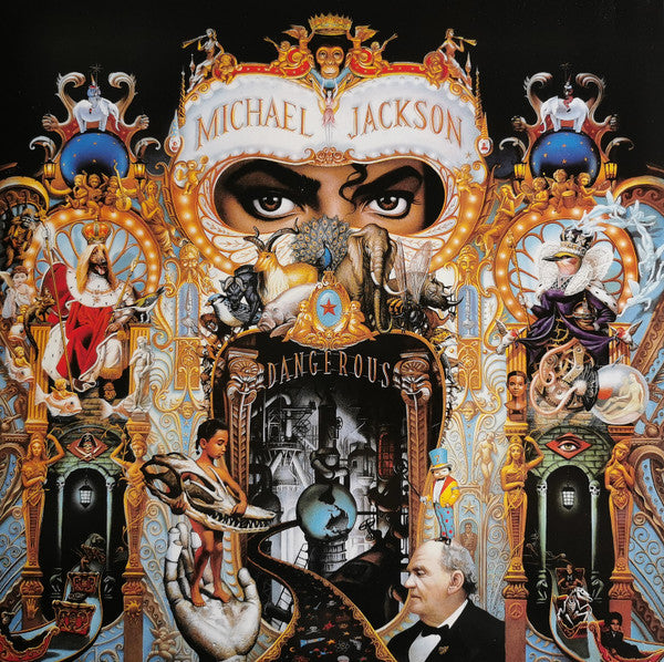 Michael Jackson : Dangerous (2xLP, Album, RE)