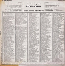Carica l&#39;immagine nel visualizzatore di Gallery, Baden Powell : Love Me With Guitars (LP, Album, RE)
