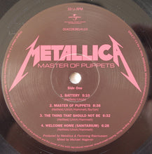 Carica l'immagine nel visualizzatore di Gallery, Metallica : Master Of Puppets (LP, Album, RE, RM)
