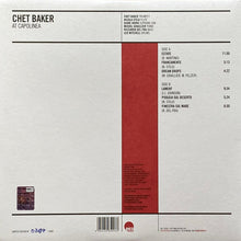 Carica l&#39;immagine nel visualizzatore di Gallery, Chet Baker : At Capolinea (LP, Album, Ltd, Num, RE, RP, 180)

