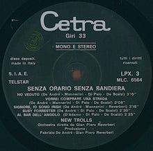 Carica l&#39;immagine nel visualizzatore di Gallery, New Trolls : Senza Orario Senza Bandiera (LP, Album, RE, Gat)

