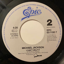 Carica l&#39;immagine nel visualizzatore di Gallery, Michael Jackson : Bad (7&quot;, Single)
