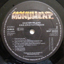 Carica l&#39;immagine nel visualizzatore di Gallery, Kris Kristofferson : Easter Island (LP, Album)
