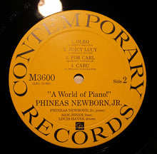 Carica l'immagine nel visualizzatore di Gallery, Phineas Newborn Jr. : A World Of Piano ! (LP, Album, Mono)
