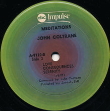 Carica l'immagine nel visualizzatore di Gallery, John Coltrane : Meditations (LP, Album, RE, Gat)
