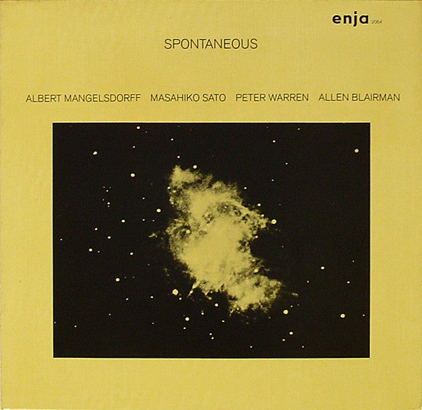 Albert Mangelsdorff, Masahiko Sato*, Peter Warren, Allen Blairman : Spontaneous (LP)