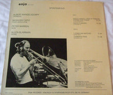 Carica l&#39;immagine nel visualizzatore di Gallery, Albert Mangelsdorff, Masahiko Sato*, Peter Warren, Allen Blairman : Spontaneous (LP)
