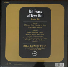 Carica l'immagine nel visualizzatore di Gallery, Bill Evans Trio* : Bill Evans At Town Hall (Volume One) (LP, Album, RE, 180)
