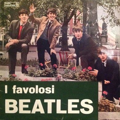 The Beatles : I Favolosi Beatles (LP, Album, Mono, RP, Red)