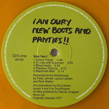 Carica l'immagine nel visualizzatore di Gallery, Ian Dury : New Boots And Panties!! (LP, Album, RE, S/Edition, Amb)
