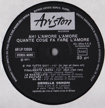 Carica l'immagine nel visualizzatore di Gallery, Ornella Vanoni : Ah! L'Amore L'Amore Quante Cose Fa Fare L'Amore (LP, Album, Gat)
