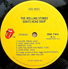 Carica l&#39;immagine nel visualizzatore di Gallery, The Rolling Stones : Goats Head Soup (LP, Album, PR )
