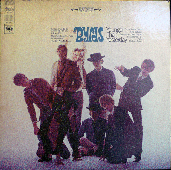 The Byrds : Younger Than Yesterday (LP, Album, RP, Pit)