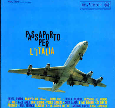 Various : Passaporto Per L'Italia (LP, Comp)