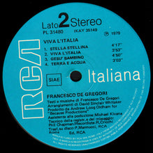 Carica l&#39;immagine nel visualizzatore di Gallery, Francesco De Gregori : Viva L&#39;Italia (LP, Album, Gat)
