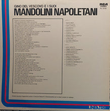 Carica l'immagine nel visualizzatore di Gallery, Gino Del Vescovo And His Mandolins : Gino Del Vescovo E I Suoi Mandolini Napoletani (LP)
