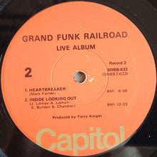 Carica l&#39;immagine nel visualizzatore di Gallery, Grand Funk Railroad : Live Album (2xLP, Album, RE, Win)
