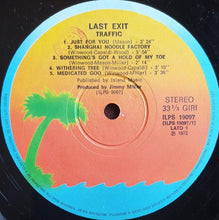 Carica l&#39;immagine nel visualizzatore di Gallery, Traffic : Last Exit (LP, Album, RE, Gat)
