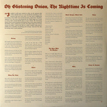 Carica l'immagine nel visualizzatore di Gallery, Pearla : Oh Glistening Onion, The Nighttime Is Coming (LP, Album, Ltd, Cok)
