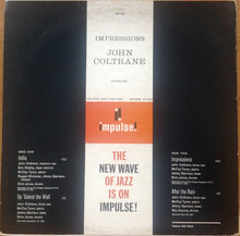Carica l&#39;immagine nel visualizzatore di Gallery, John Coltrane : Impressions (LP, Album, RE)
