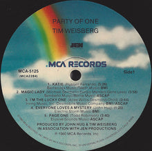 Carica l'immagine nel visualizzatore di Gallery, Tim Weisberg : Party Of One (LP, Album)

