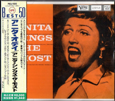 Anita O'Day : Anita Sings The Most (CD, Album, Mono, RE)