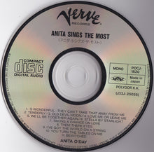 Carica l&#39;immagine nel visualizzatore di Gallery, Anita O&#39;Day : Anita Sings The Most (CD, Album, Mono, RE)
